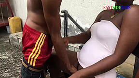 threesome banging with my chubby ebony girlfriend