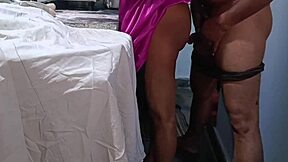 desi hot wife gets bent over for crazy doggy fucking 😈