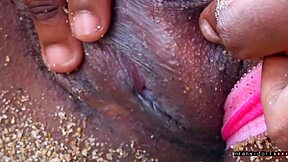 Curvy couple gets naughty with foreplay on a beach vacation. Part 1 heats up fast!