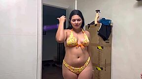 My roommate lost his pants, so I took advantage with my hungry mouth