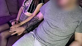 Hottie in stockings sucking?