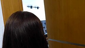 Watching Employee Bang Maid, I Join for Wild Threesome!