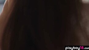 Cute Asian Li Moon Strips Sexy Lingerie to Relax!