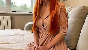 Cheating with wife's boss in kitchen real quick!