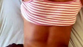 asian blogger lina nakamura fucks stepdad john coffee without condom while mom shops