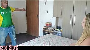 the pool guy cleaned my ass and came inside