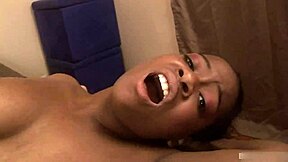 Black Teen’s Bubble Butt Takes a Pounding in Steamy Interracial Action