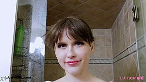 Hey! Fresh-faced blonde just showered and needs a hot massage now!