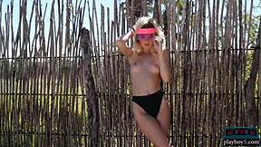 Blonde Kylie Belle Feels Playboy's Touch