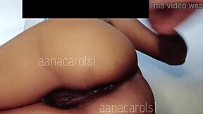 Latina Virgin Plays with Tight Ass