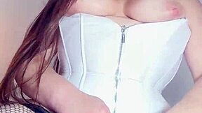 cheating slut wife masturbates for her husband’s boss, wow!