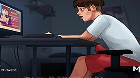 SummertimeSaga - Mature Woman Obsessed with Stroking My Shaft E1 51