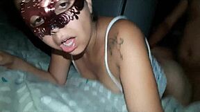 Amateur teen begs for creampie