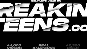 Latina teen deepthroats monster cock!