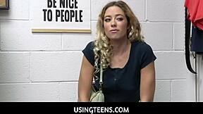 Dirty Lp Officer Catches And Punishes Fucking Teen 18+ Thief River Lynn