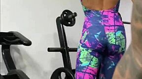 While Training, I Fuck Her Hard and Cum in Mouth