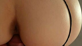 Licked and Fucked Stepsister's Wet Pussy, Covered Breasts in Cum