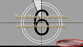 Hot! Carmela 20Y Sucks at Wild Porno Casting Session