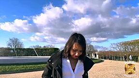 Christina Petite 18+ Milf Brunette Unleashed For Her First Vid