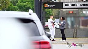 teacher and schoolgirl share quiet conversation