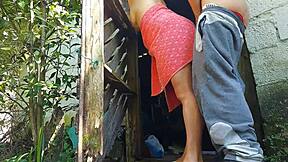 I’m Obsessed with My Wife’s Rough Outdoor Bareback with the Caretaker!