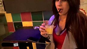 best buddies share fat babe in cowgirl pussy riding and blowjob with big natural tits