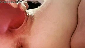 Curvy Beauty's First Anal Fingering with Pussy Vibration and Spitting