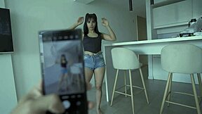 Stepsister Wants Instagram Photo, I Strip Her Naked For Intense Action.