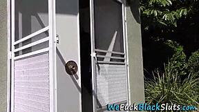 Busty Ebony Hottie Receives Hardcore Blowjob, Handjob, and Facial Cumshot in Intense Session