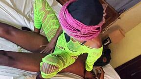 Wild Hardcore Cowgirl Rides Big and Rough