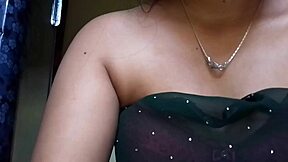 indian woman performs self-pleasure and releases fluid