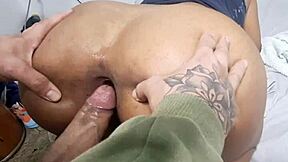 This Ebony Ass Is Open Wide!