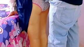 finally got my mexican schoolgirl niece to hook up after convincing her real homemade action