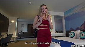 Young French blonde fucks even more for the second time