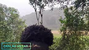 Brazilian Teen Sucks Big Cock