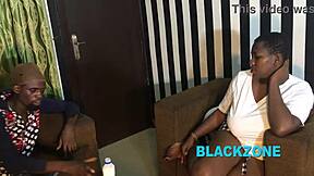 Curvy young woman with tattoo gets car help from stranger in bedroom interview