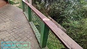 Brazilian Teen Sucks Big Cock