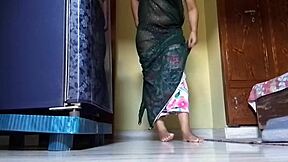 indian woman performs self-pleasure and releases fluid