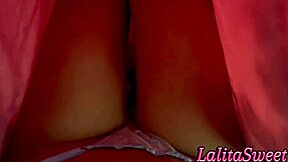 I got excited with my sister's boyfriend next to me and came waiting for him to fuck me