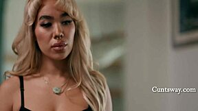 helena locke punishes luna luxe with licks and rimjobs for partying