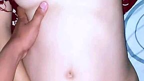 Skinny Asian Teen's Neighbor Orgasm