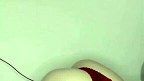 Horny british slut plays naughty solo!