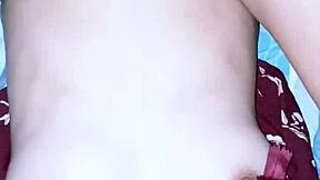 Skinny Asian Teen's Neighbor Orgasm