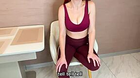 BUSTY STEPMOM CAUGHT ME FUCKING GIRL AND FUCKED ME HARD WITH BIG TITS