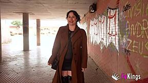 i'm emmita smile with huge boobs seducing a young guy