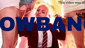 british redhead victoria greene sucks cock and eats ass in homemade cumshot