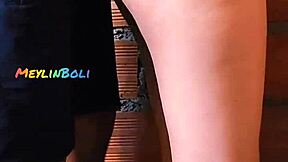 Cruceta carnavalera 18 añitos se hace follar por el vecino entrega el culito hermosa latina