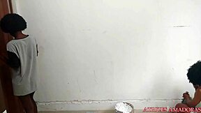 I left my daughter with the gifted bricklayer, and he took advantage passionately