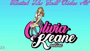 Teen student teases with a buttplug in her ass