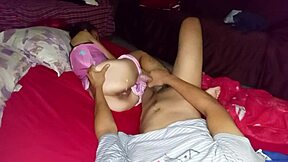 My wife adores being fucked sideways by her husband in bareback anal